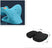 Memory foam lumbar and back support cushion