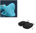 Memory foam lumbar and back support cushion