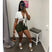 Women's shorts, high waist with pockets, solid color, street clothing