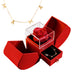 To My Love Preserved Red Rose Necklace Gift Love You Gift Set