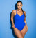Women's swimwear one-piece triangle backless large size sexy