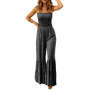 Women's Jumpsuit Elegant Floral Printed Spaghetti Strap Romper