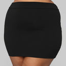 Women's Mini Skirt elegant bodycon plus size