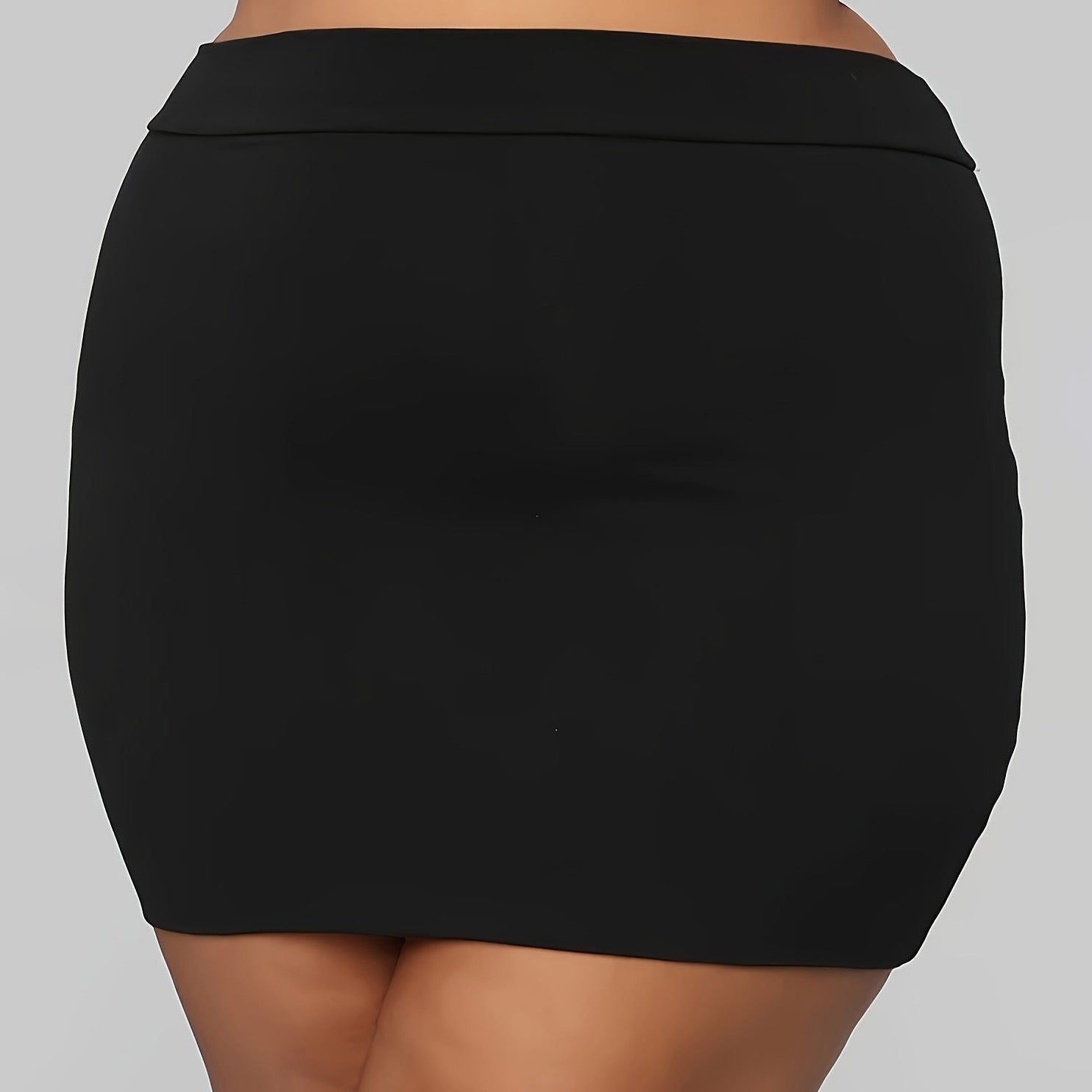 Women's Mini Skirt elegant bodycon plus size