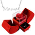 To My Love Preserved Red Rose Necklace Gift Love You Gift Set