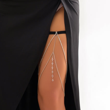 Buy 04-white-k0193 Women's bracelet leg Sexy elegant