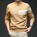 Men’s Sweater Pullover Elegant Knitted Fashion Casual Long Sleeves-8