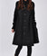 Women’s Coat Elegant Trapeze Single-Breasted Loose High Collar Plus Size