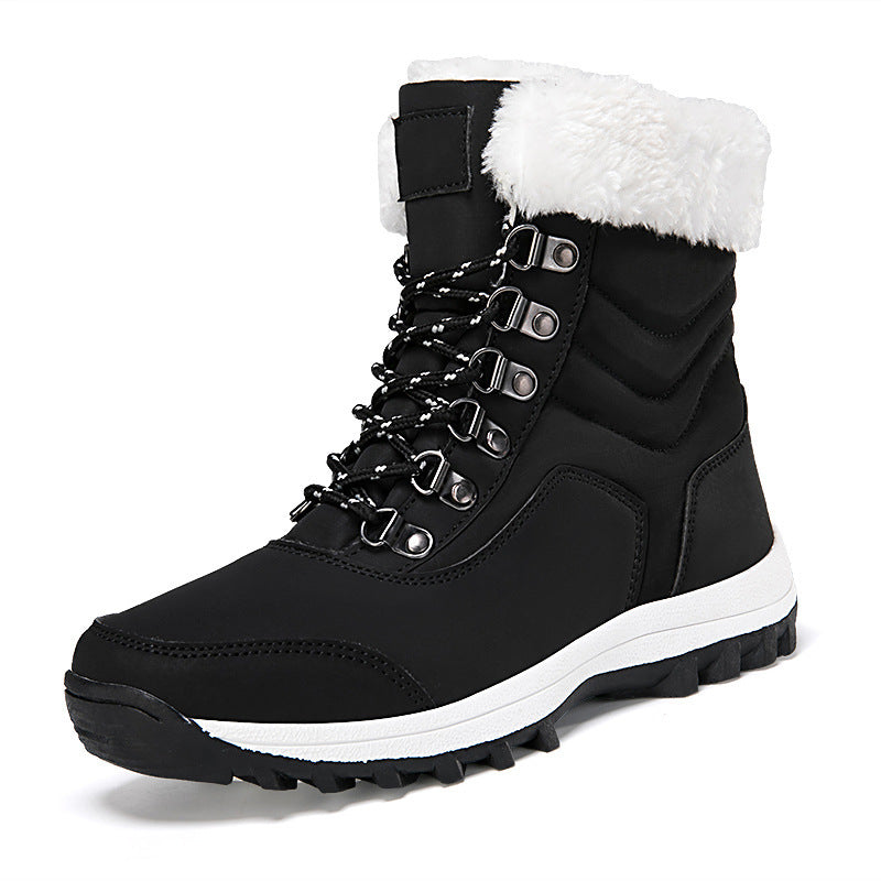 Women's Boots snow thick and warm elegant wear-resistant outdoors