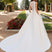 Women's wedding dress Elegant retro satin Slim Trailing Gown Bridal Simple