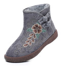 Women's Ankle Boots Elegant Orthopedic Warm Wide Fit Fleece Winter-5