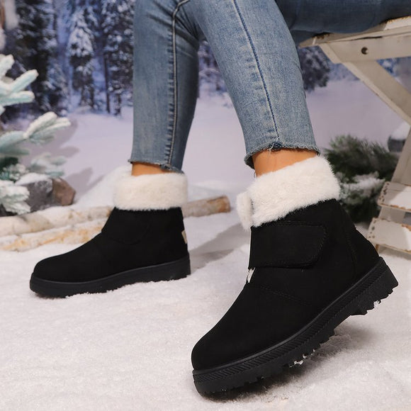 Women’s Ankle Boots Elegant Snow Comfort Padded Thick Cotton