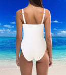 Women's swimwear one-piece elegant push up