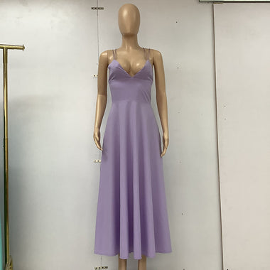 Elegant Sweetheart Neck Cocktail Dress Women Sexy Spaghetti Straps