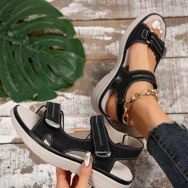Women's Sandals velcro-design elegant comfortable lightweight