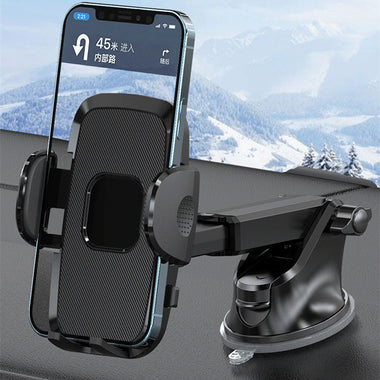 Multifunctional Car Phone Holder Gravity Suction Mount for iOS & Android