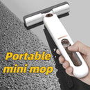 New Portable Self Squeeze Mini Mop Strong Absorbent Lazy Hand Wash Free Cleaner-1