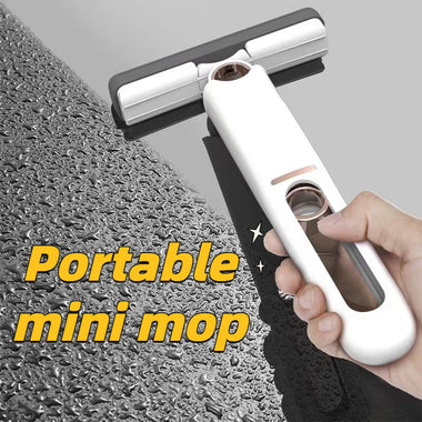 New Portable Self Squeeze Mini Mop Strong Absorbent Lazy Hand Wash Free Cleaner