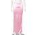 Women's maxi skirt  satin  elegant high waisted side slit