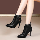 Women’s Boots Elegant High Heel Stylish Autumn Winter New Fashion