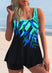 Women's swimsuit Tankini split elegant large size