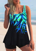 Women's swimsuit Tankini split elegant large size
