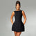 Sexy Slim Backless Mini Dress Elegant Sleeveless Summer for Women