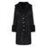 Women's coat leather fur collar elegant zipper polyurethane jacket