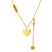 Women's necklace of clavicle elegant pendant sweet love