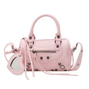 Women's  handbag pillow pompom tote shoulder strap