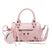 Women's  handbag pillow pompom tote shoulder strap