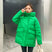 Women's coat hooded in cotton ample and warm loose