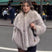 Women's Elegant Faux Fur Coat Shawl Collar Fluffy Plush Short Jacket