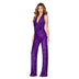  Jumpsuit Shiny Sleeveless Sequined Sparkly Formal