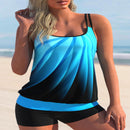 Women's Tankini Set Vibrant Elegant stretchy comfortable