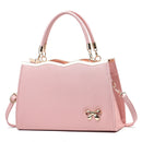 Women's handbag with bow tie crossbody  messenger bag