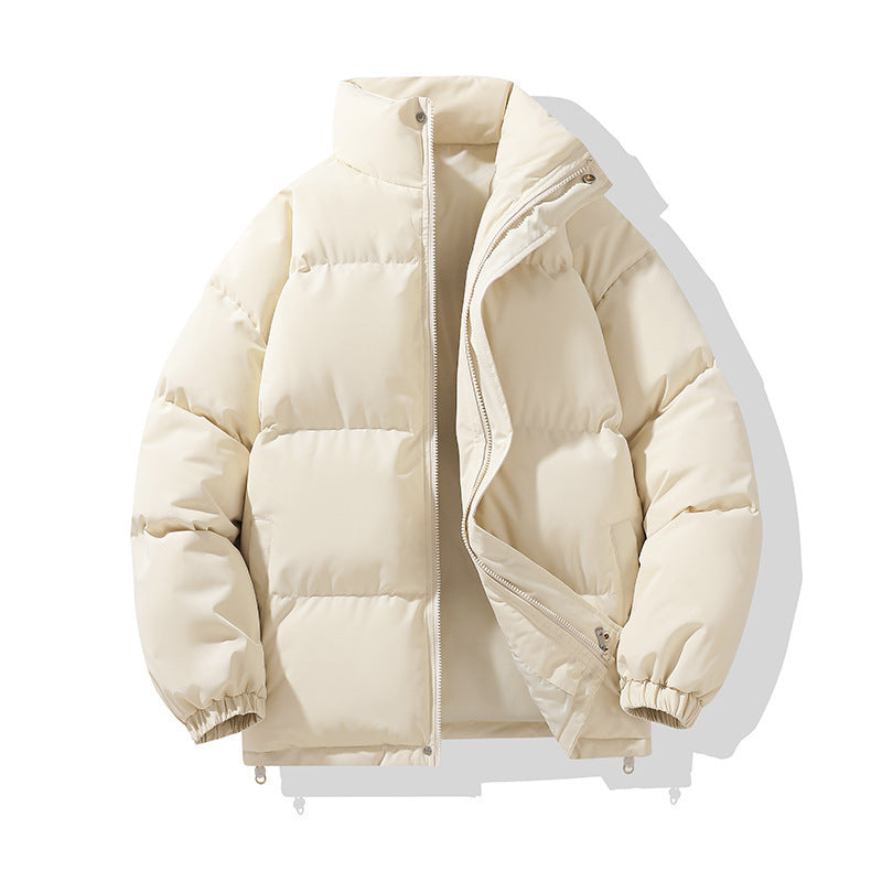 Women's Jacket cotton padded stand-up collar puffer warm elegant