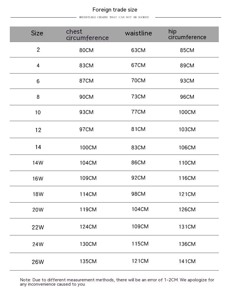Tabla de Tallas