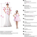 Diane Custom Made Mermaid Wedding Dress, Detachable Train & Sequins-7