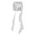 Women's swimwear one-piece elegant short skirt hollow