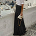 Shiny Sequin Women Skirt, Elegant Party Skirts, Long Casual Beach Skirts