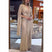 Women's party dress sequined Elegant V-neck sulf sleeve sexy Maxi