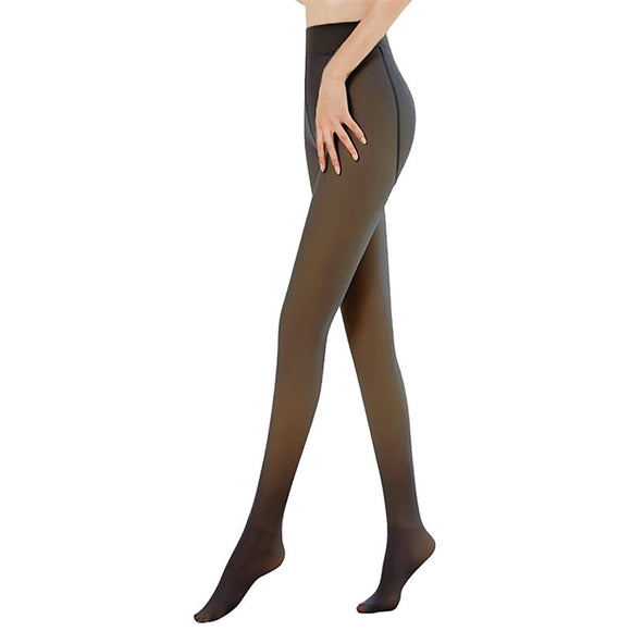 Women's Leggings sexy warm silk, thick high waist tights, winter pant