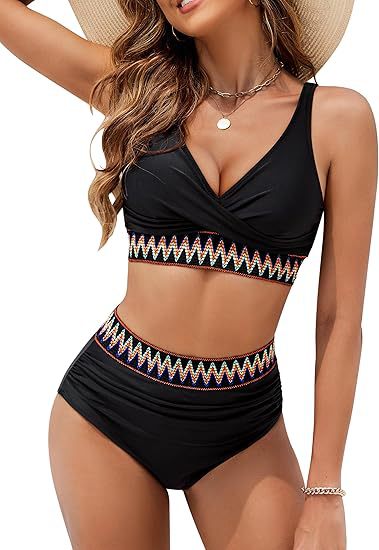 Women's swimwear Bikini 2 pieces elegant split