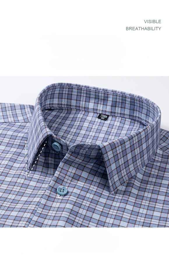 Chemise coton élégante rayée coupe cintrée manches longues