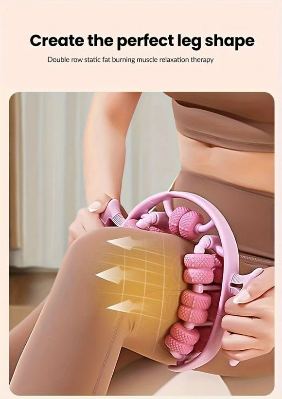 360°Yoga Leg Roller Massager Slimming Legs Muscle & Pelvic Trainer Tool