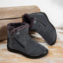Women’s Ankle Boots Elegant Waterproof Snow Boots Outdoor Comfortable-21