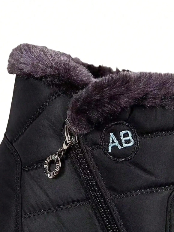 Women’s Ankle Boots Elegant Waterproof Snow Boots Outdoor Comfortable