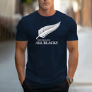 Men's T-shirt Elegant Loose Fit Round Neck Casual Printed Sportswear