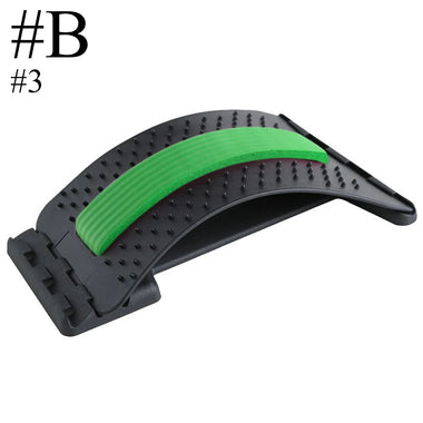 Buy style-b-green Magnetic Back Stretcher Massage Corrector For Pain Relief And Posture